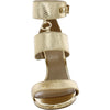 Michael Kors Amos Ankle Strap Gold 6 M