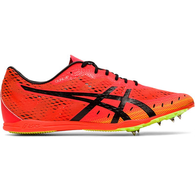 ASICS Unisex Gun Lap 2 Track & Field Shoes, 9.5, SUNRISE RED/BLACK