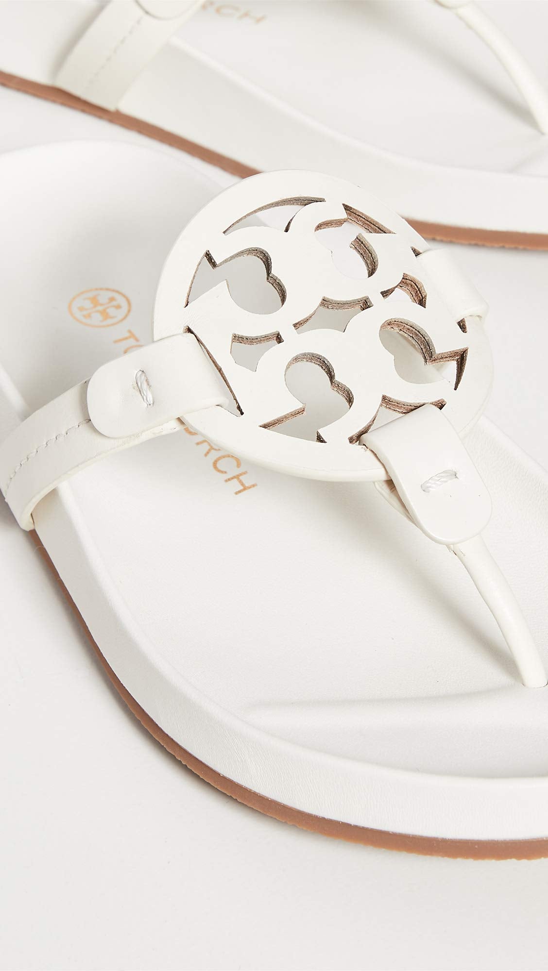 Tory Burch Women's Miller Cloud Sandals, New Ivory, 10 Medium US