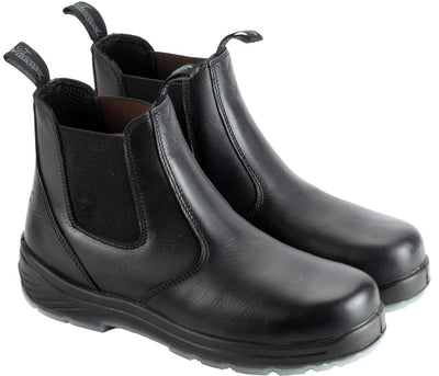 Thorogood 804-6134M100: 6″ Black Quick Release Station Boot Safety Toe with Translucent Bottom, 100M