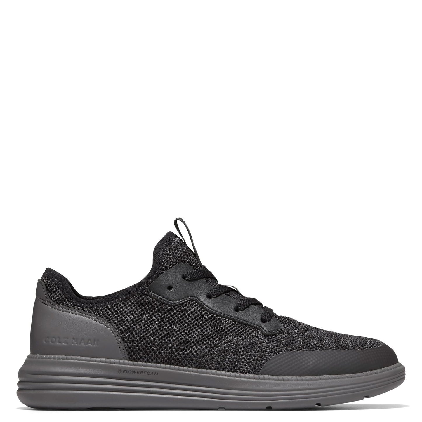 Cole Haan Men's Grand+ Journey Sneaker, Black/Black/Pavement, 11 Wide