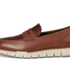 Cole Haan Men's Zerogrand Remastered Penny Loafers, Woodbury Stamped/Ancient Scroll, 9-M US