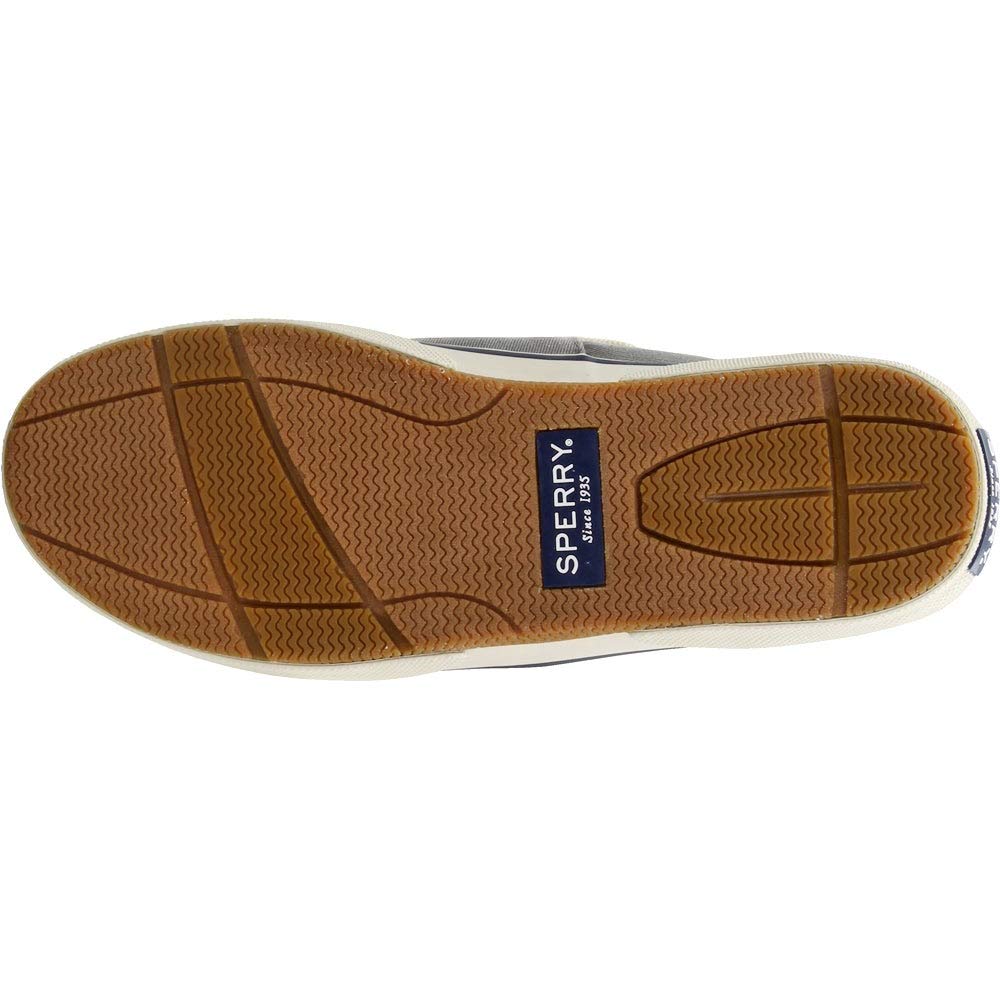 Sperry Halyard 2-Eye Salt Washed Grey 7