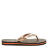 Michael Kors Flip-Flop Stripe EVA Brown 10 M