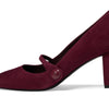 Stuart Weitzman SW 75 Mary Jane Pump Cabernet 8 B