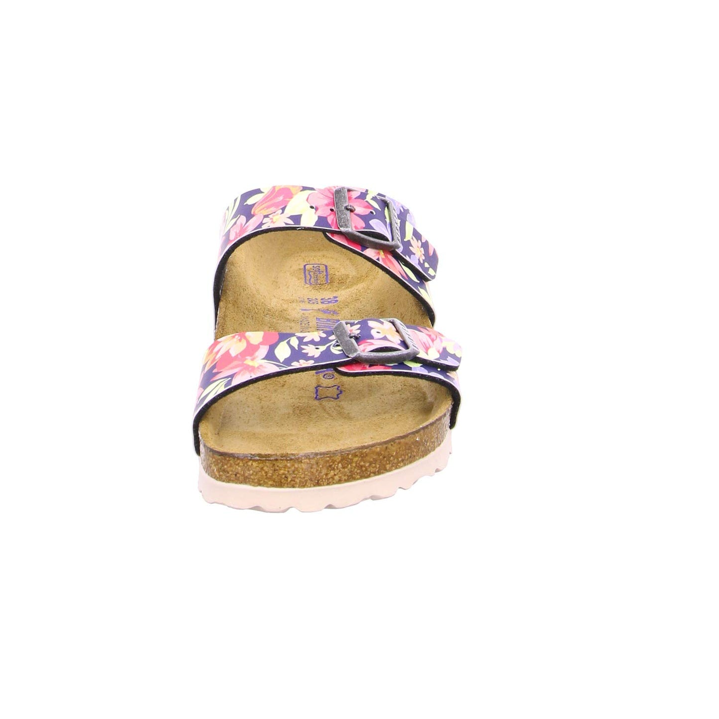 Birkenstock Sandales Sydney Sfb Birko-flor Supernatural Flower Navy, Women’s Sandal, Super Natural Flower Navy, 7 UK (40 EU)