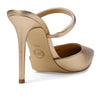 Michael Kors Jessa Mule Pump Pale Gold 6 M