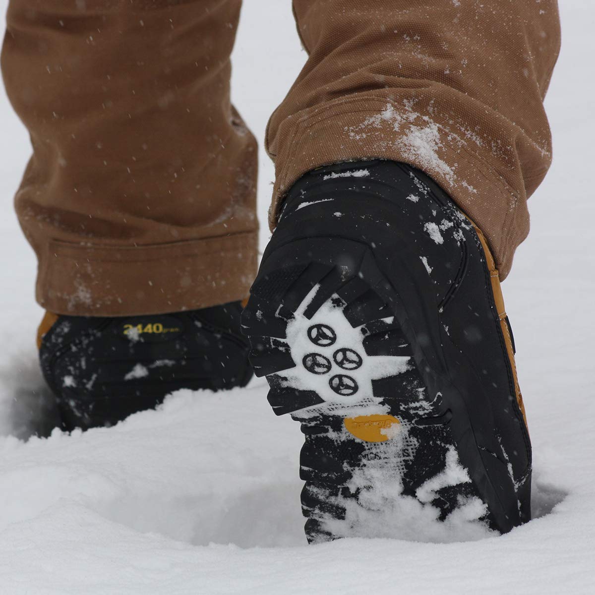 Thorogood Men's 861-4071 12" Endeavor Extreme, Non-Safety Toe Boot, Black and Tan - 12 W US
