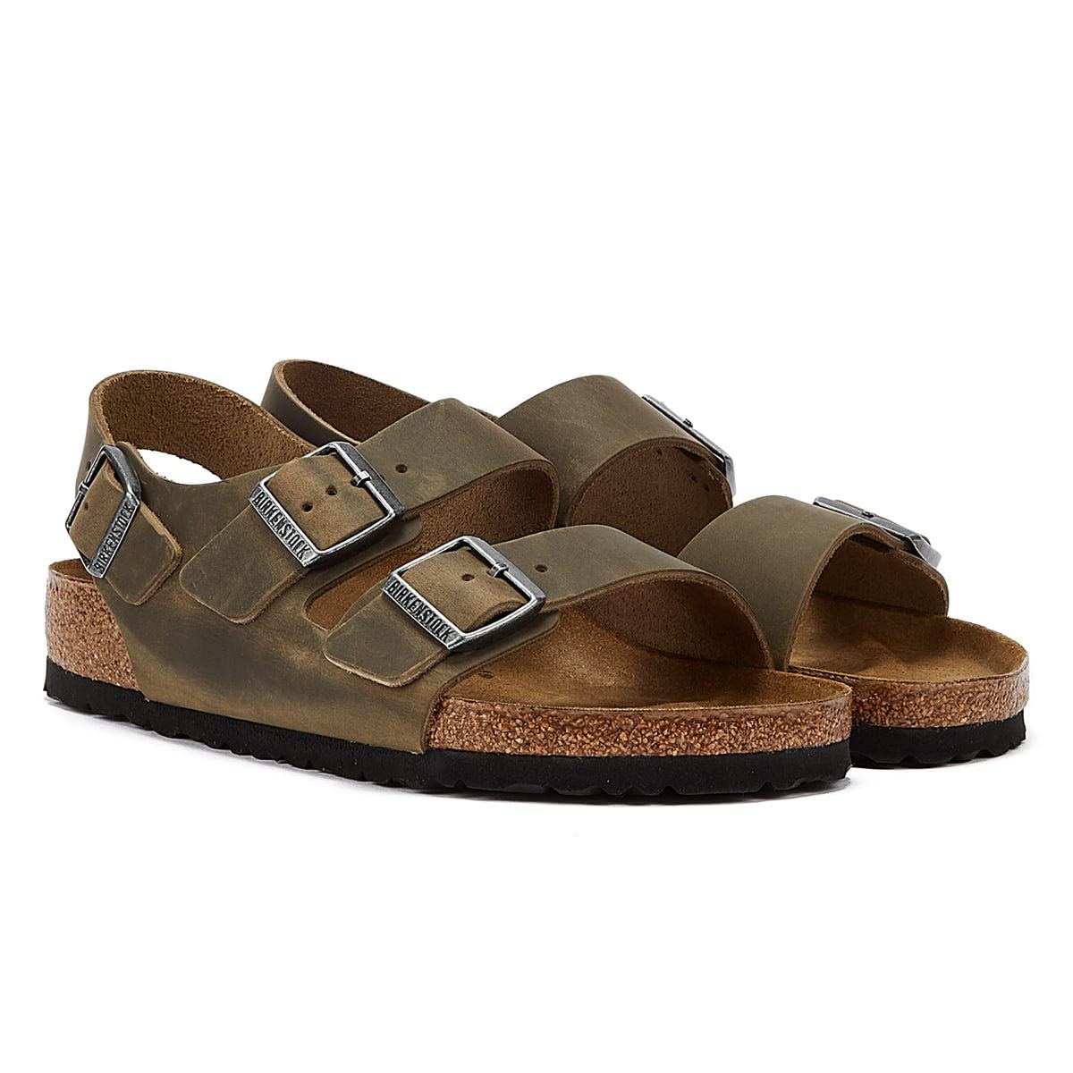 Birkenstock Milano Regular Faded Khaki Size US Men 11