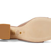 Stuart Weitzman Tia 85 Flareblock Slide Fawn 9 B