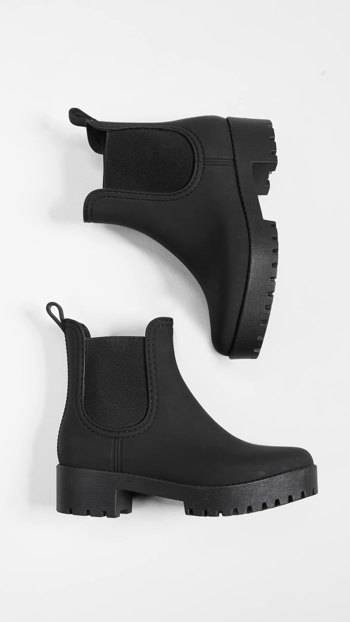 Jeffrey Campbell Women's Cloudy Rain Booties, Black, 7 Medium US