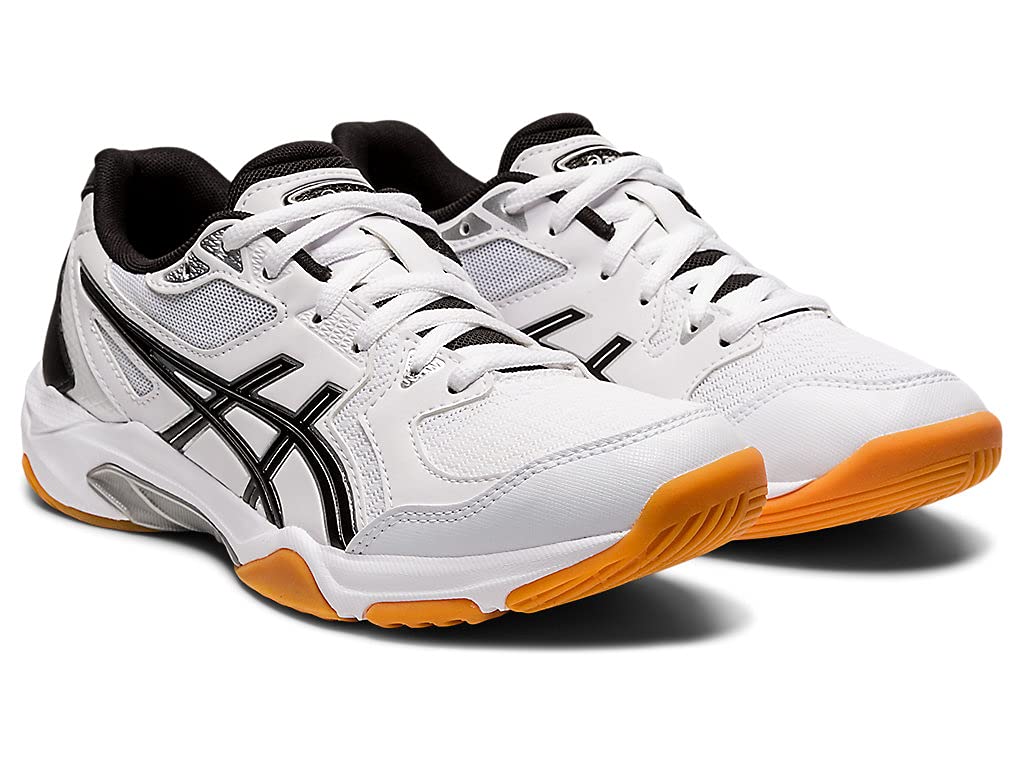 ASICS Women's Gel-Rocket 10 Indoor Sport Shoes, 10, White/Black