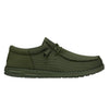 HEYDUDE Men's Wally Funk Mono | Men's Shoes | Men Slip-on Loafers | Comfortable & Light-Weight Forest