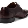 Florsheim Jackson Cap Toe Oxford Formal Shoe for Men - Leather Upper with Man-Made Lining, Snipped Toe, and Blind Eyelets Burgundy 9.5 M (D)