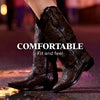 Frye Women's Billy Daisy Pull On, Black - Toga - 9.5M