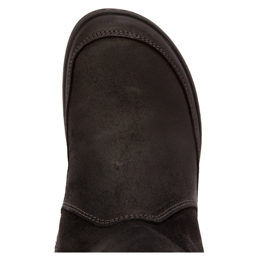 Birkenstock Woodbury Shearling Lined Black Nubuck 39 (US Women's 8-8.5)