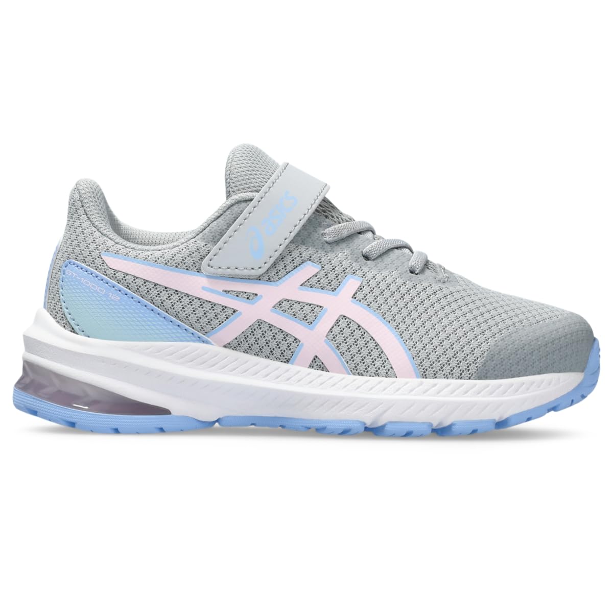 ASICS Kid's GT-1000 12 Pre-School Running Shoes, K11, Piedmont Grey/Cosmos