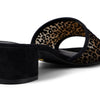 Stuart Weitzman Cayman 35 Block Slide Black 8 B