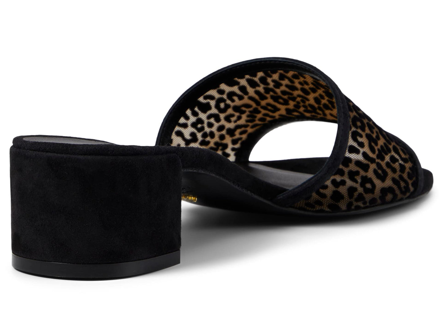 Stuart Weitzman Cayman 35 Block Slide Black 8 B