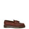 Dr. Martens, Unisex, Adrian Yellow Stitch Leather Loafers, Cashew, Mens 5, Womens 6, Medium