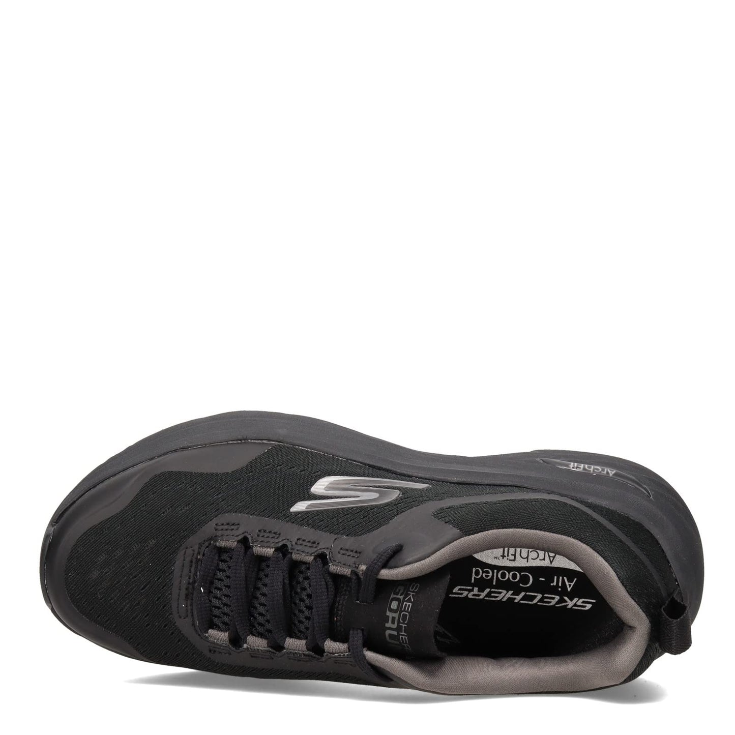 Skechers Men's Max Cushioning Arch Fit - Athletic Workout Running Walking Shoes with Air-Cooled Foam, Black, 11.5