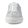 Michael Kors Grove Lace-Up Silver 6.5 M