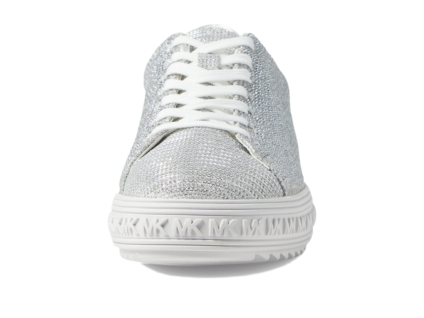 Michael Kors Grove Lace-Up Silver 6.5 M