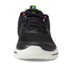 Skechers Go Walk Arch Fit - Fun Voyage Black/Hot Pink 8.5 B (M)