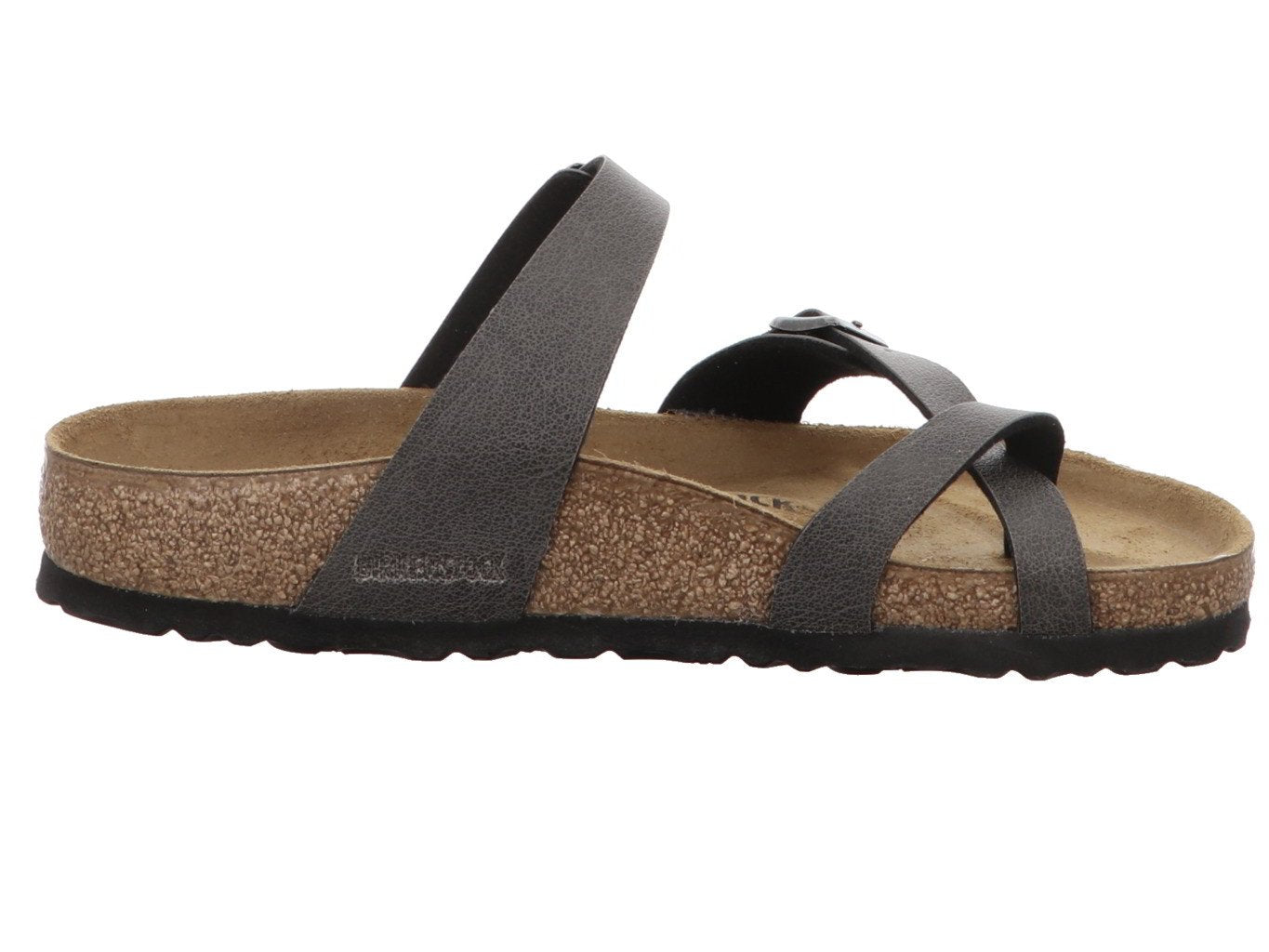 Birkenstock Womens Mayari Birko-Flor Flip Flop Summer Sandals - Anthracite - 10-10.5