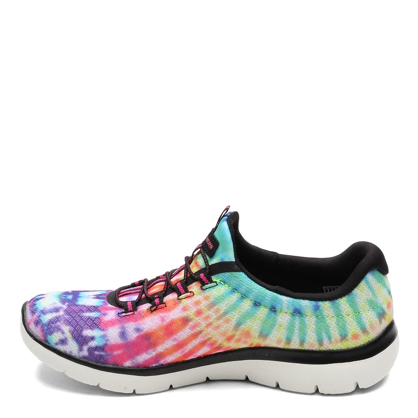 Skechers Women's Sneaker, Black Multi, 10