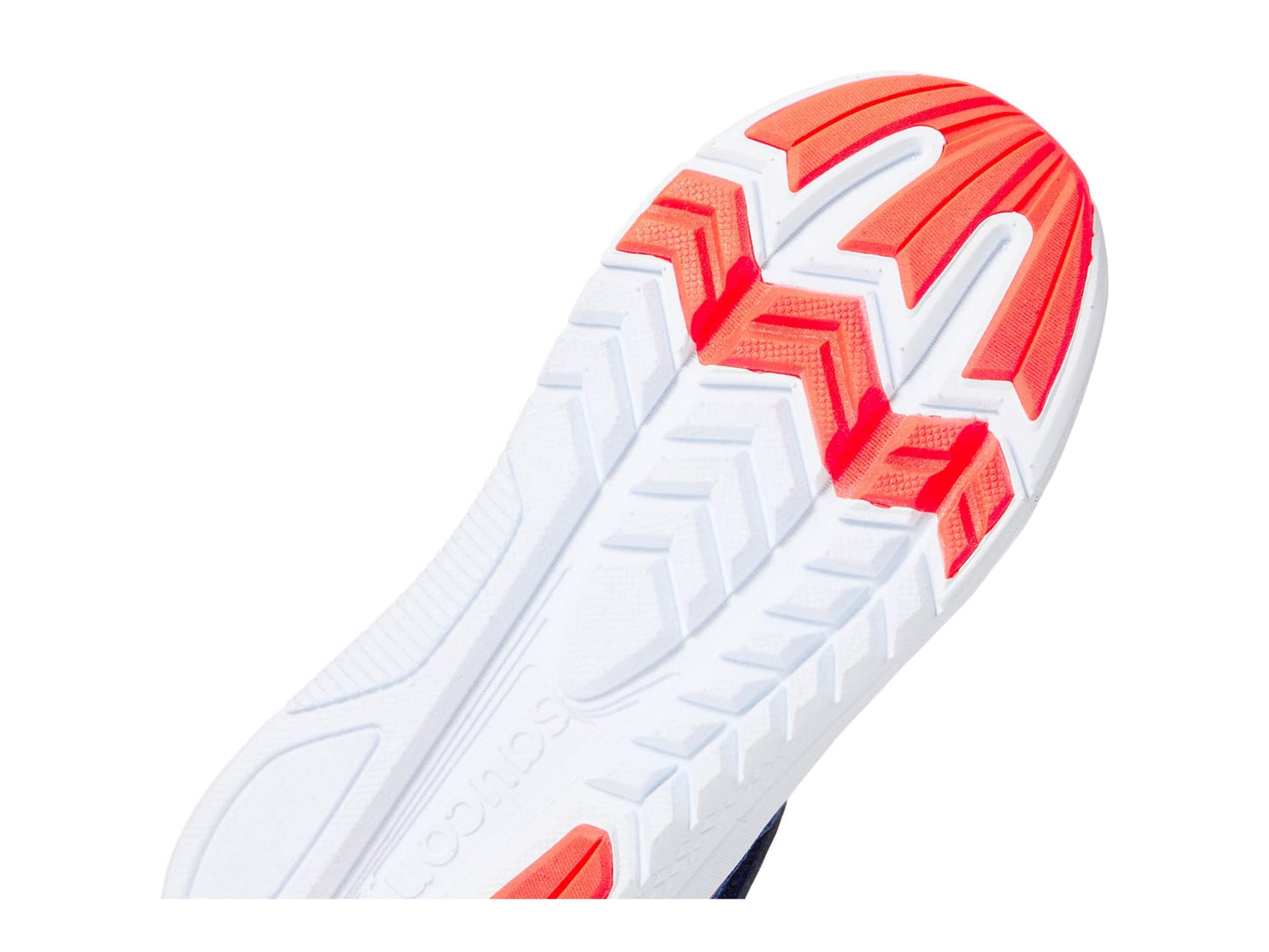 Saucony Kinvara 13 JR Running Shoe, Saphire/RED, 6 Wide US Unisex Little_Kid