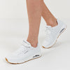 Skechers Men's Uno-Stand on Air Sneaker, White, 9.5