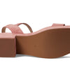Madewell The Lina Platform Sandal in Suede Misty Rose 9.5 M