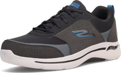Skechers Go Walk Arch Fit - 216122 Black/Blue 9.5 D (M)