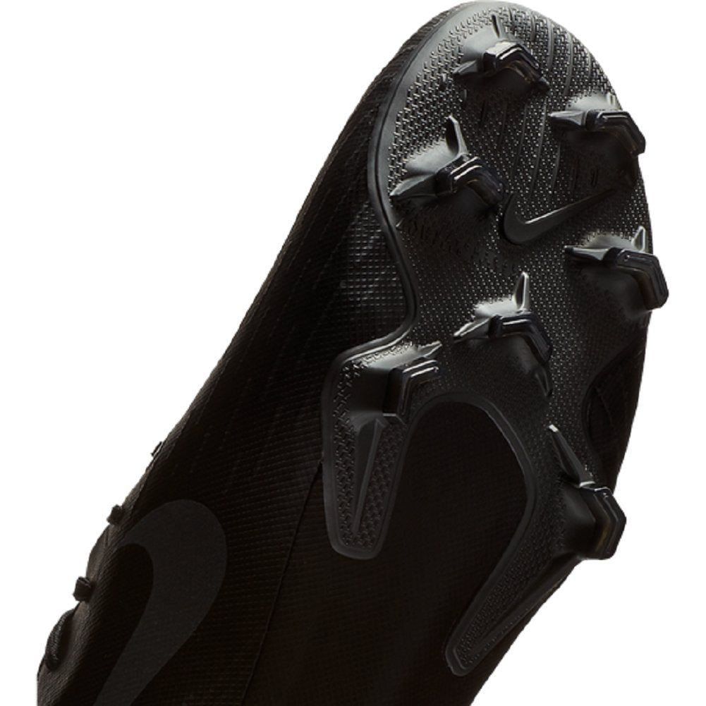 Nike Unisex Vapor 12 Pro Fg Soccer Cleats (8.5 D(M) US/10 B(M) US, Black/Black)