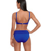 Lauren Ralph Lauren Beach Club Solids Wider Shirred Banded Hipster Sapphire 8