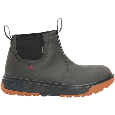 Xtratuf Men's Bristol Bay Leather Chelsea Boot, Black, Size 12