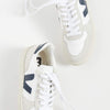 Veja Women's V-10 Sneakers, White/Nautico, 11 Medium US