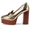 Michael Kors Eden Loafer Pump Pale Gold 7 M