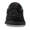 Florsheim Boy's Croquet Jr Moc Toe Boat Shoe (Toddler/Little Kid/Big Kid) Black Nubuck 1 Medium