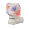 Hunter Intrepid Rainbow Faux Fur Snow Boot (Toddler/Little Kid) White Willow/Multi 5 Toddler M