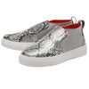 HEYDUDE Women's Peyton Snake Grey, Size 11 | Women’s Loafers | Women’s Slip On Shoes | Comfortable & Light-Weight