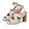 Cole Haan Reina City Sandal 85 mm Snake Printed Leather 6 B (M)
