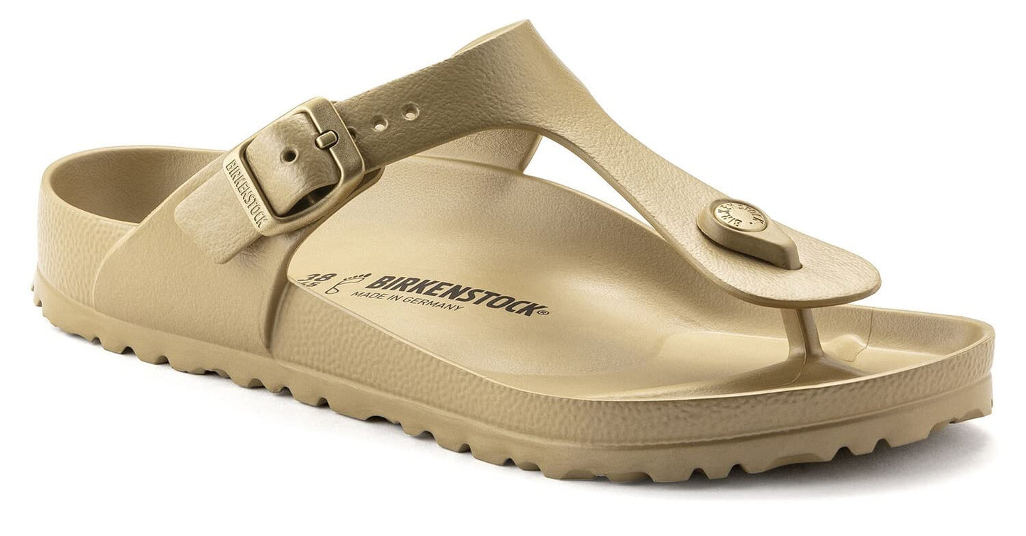 Birkenstock 1022423138 Gizeh Met Gold Eva R 38