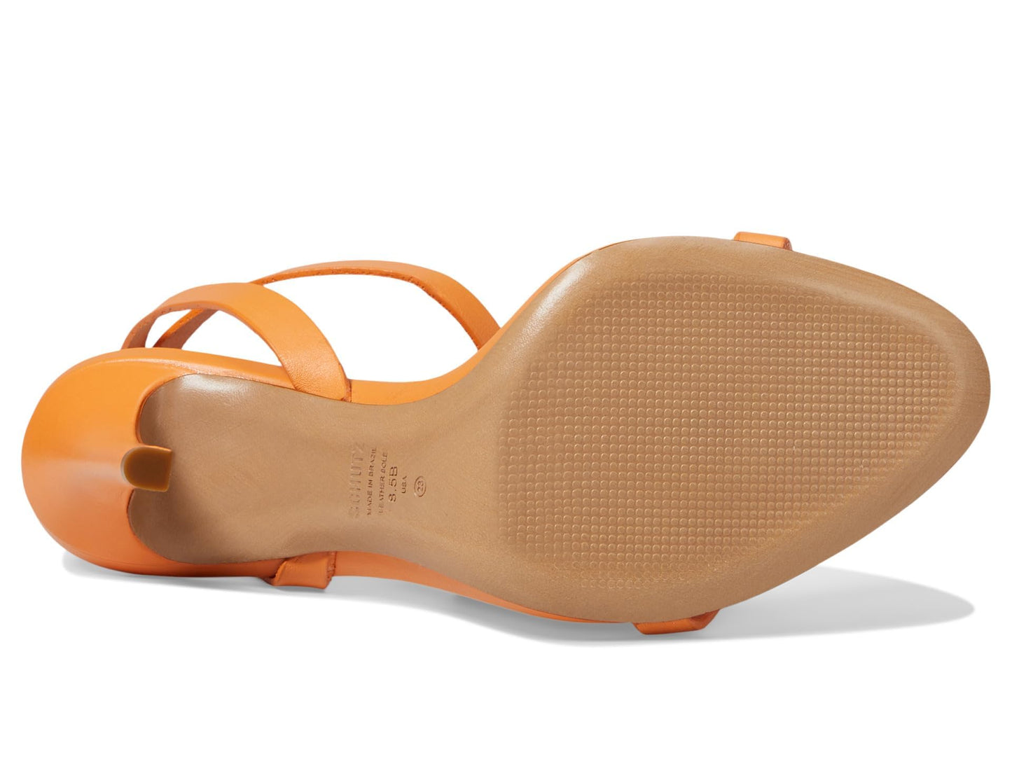 Schutz Women's Aurora Orange 7.5 Medium