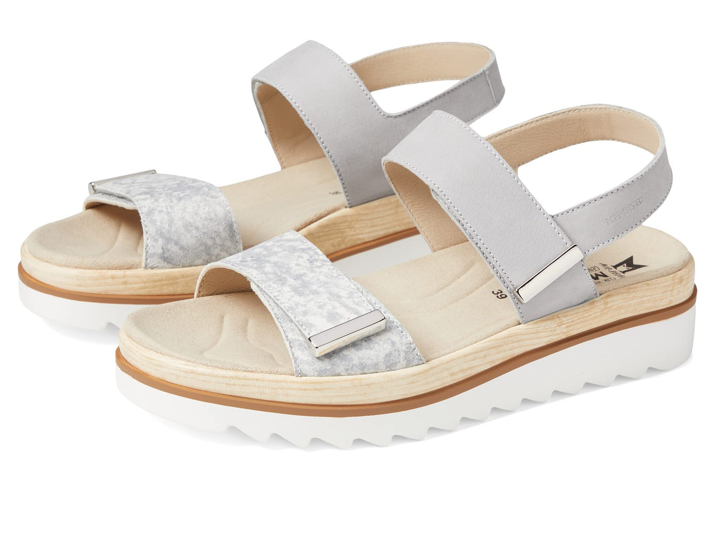 Mephisto Dominica Light Grey Soleo EU 36 (US Women's 6) B (M)