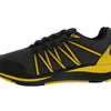 Drew Player Mens Slip Resistant Athletic Shoe, Black/Yellow Combo,11 Wide (2E)