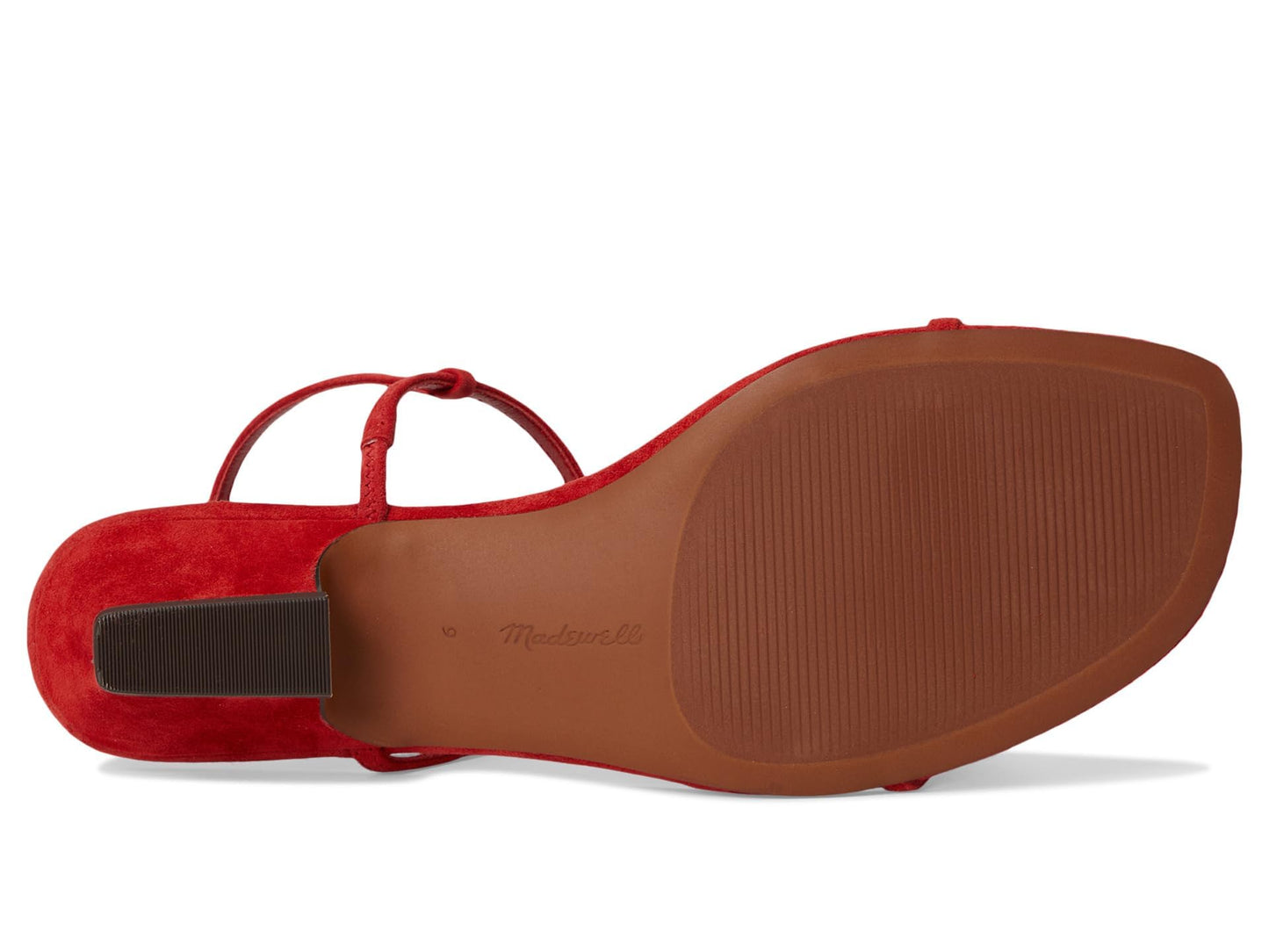 Madewell Women's Tonio Strappy Sandal, Bandana Red, 7.5 Medium