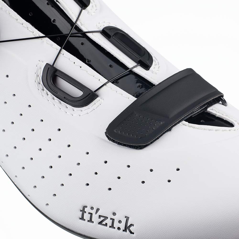 Fizik Tempo R5 Overcurve Cycling Shoe, White/Black- 40.5, White/Black