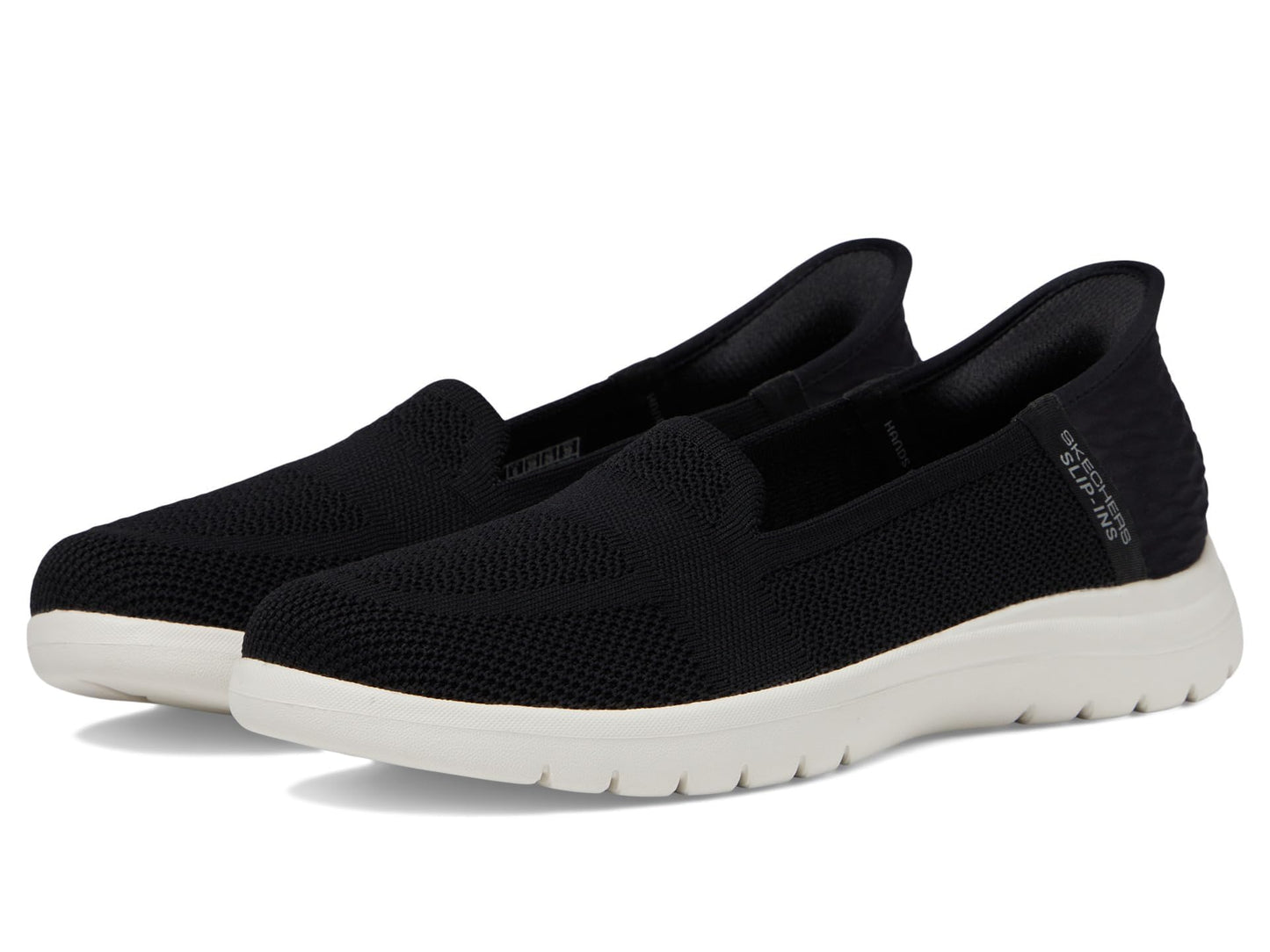 Skechers On-The-Go Flex - Serene - Slip Ins Black/White 10 B (M)